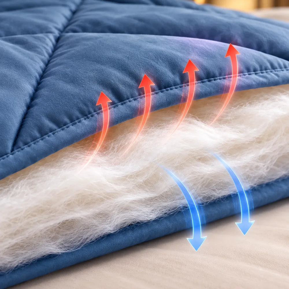 Vierseizoenen Dekbed 2-in-1 – Dekbed en Hoes in Één
