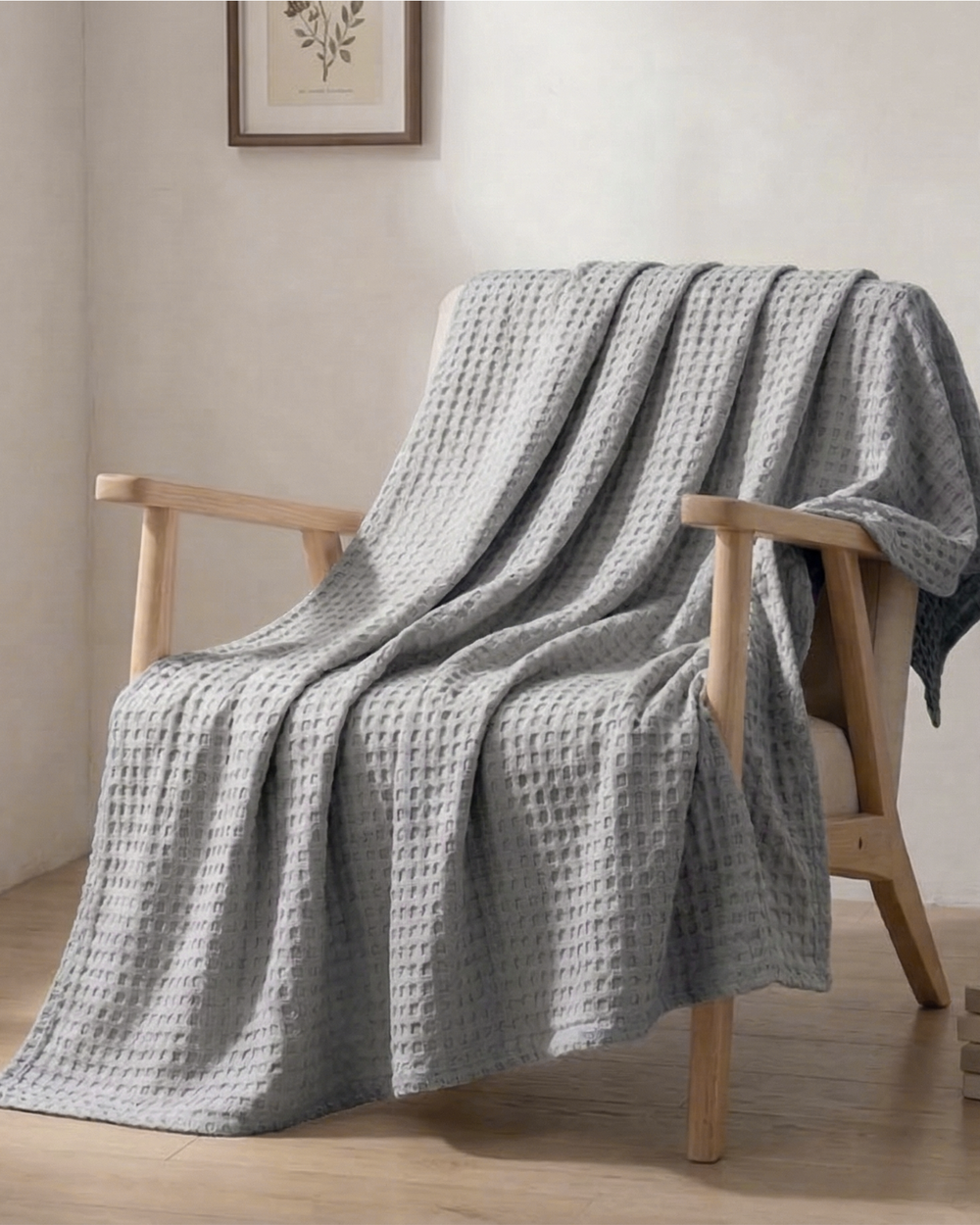 Wafelplaid – 100% Katoen