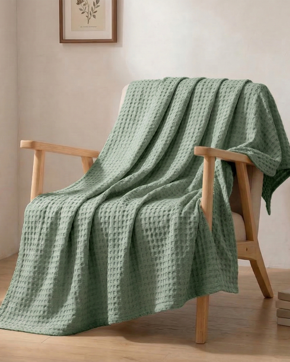 Wafelplaid – 100% Katoen