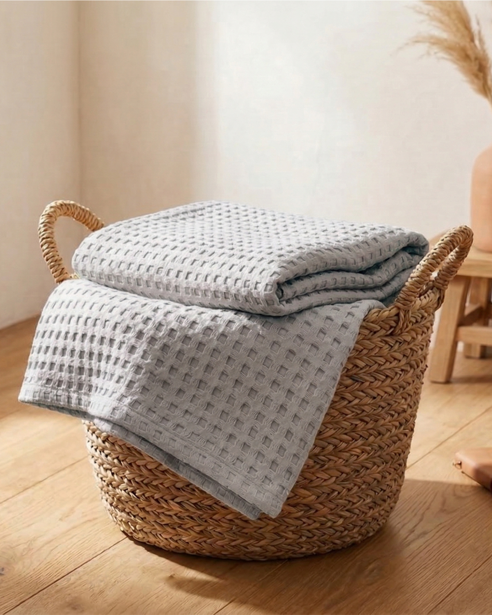 Wafelplaid – 100% Katoen