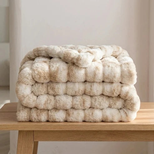 Wolkplaid van Imitatiebont – Dubbellaags en Extra Warm
