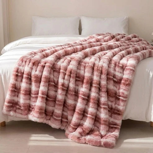 Wolkplaid van Imitatiebont – Dubbellaags en Extra Warm