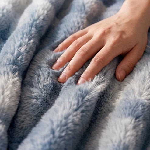 Wolkplaid van Imitatiebont – Dubbellaags en Extra Warm