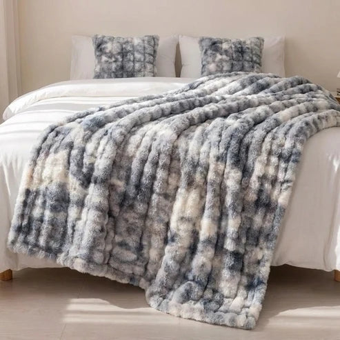 Wolkplaid van Imitatiebont – Dubbellaags en Extra Warm