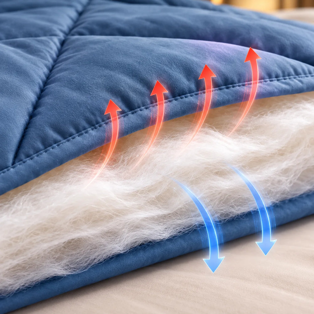 Vierseizoenendekbed 2-in-1 – Dekbed en Overtrek in één