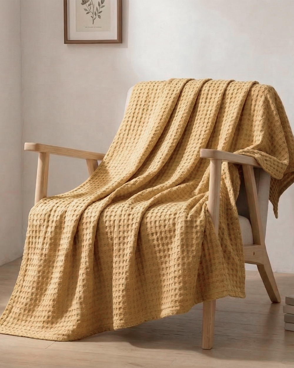 Wafelplaid – 100% Katoen