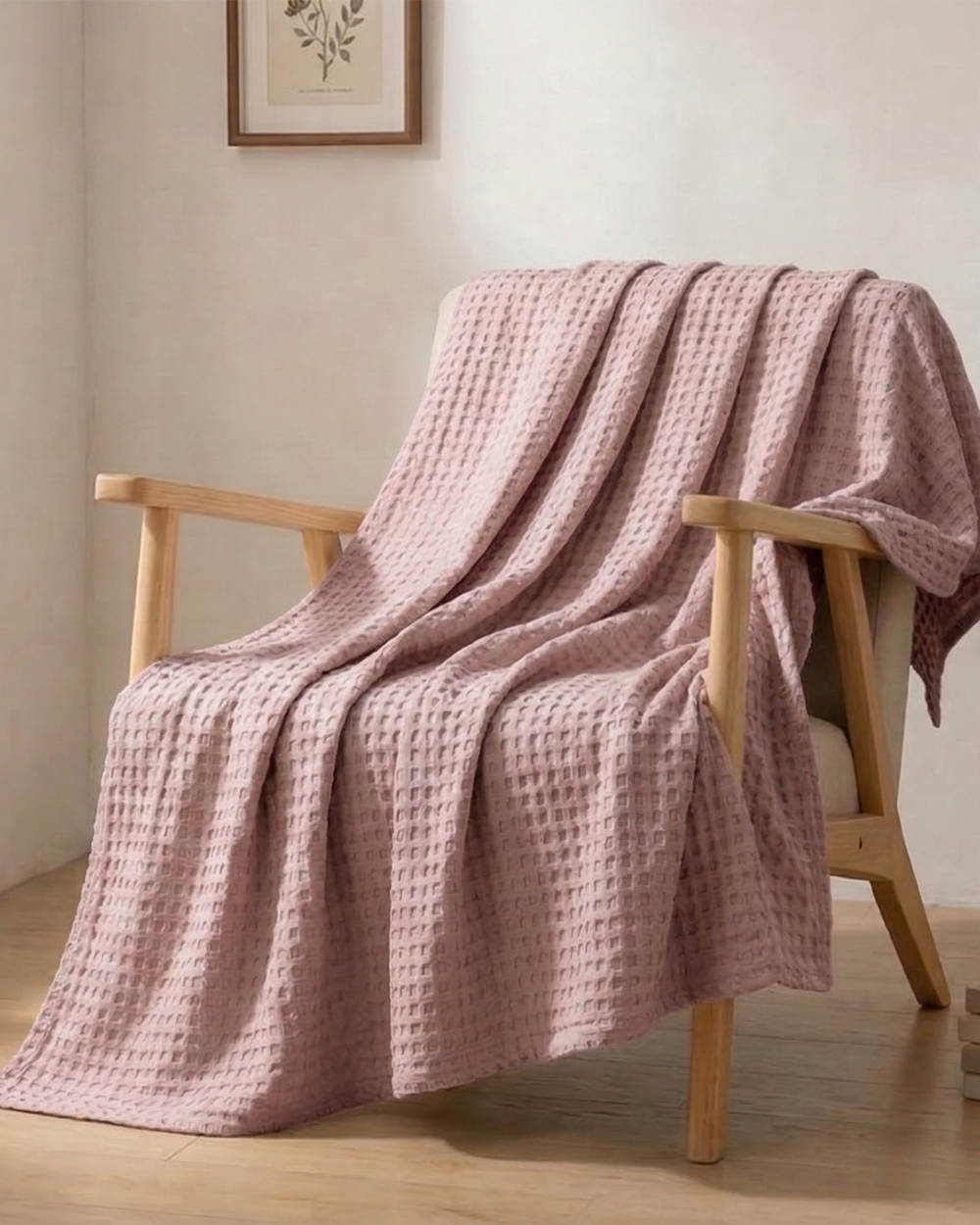 Wafelplaid – 100% Katoen