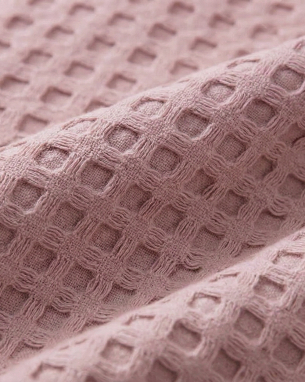 Wafelplaid – 100% Katoen