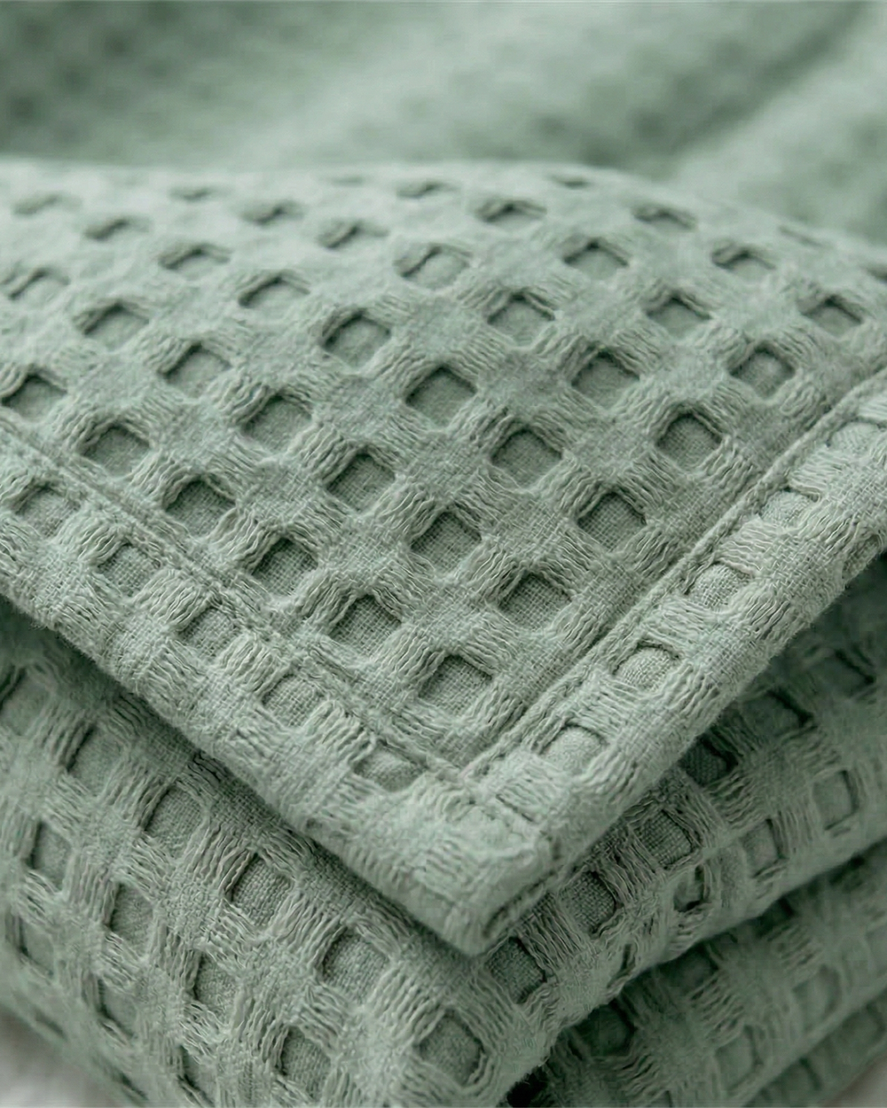 Wafelplaid – 100% Katoen