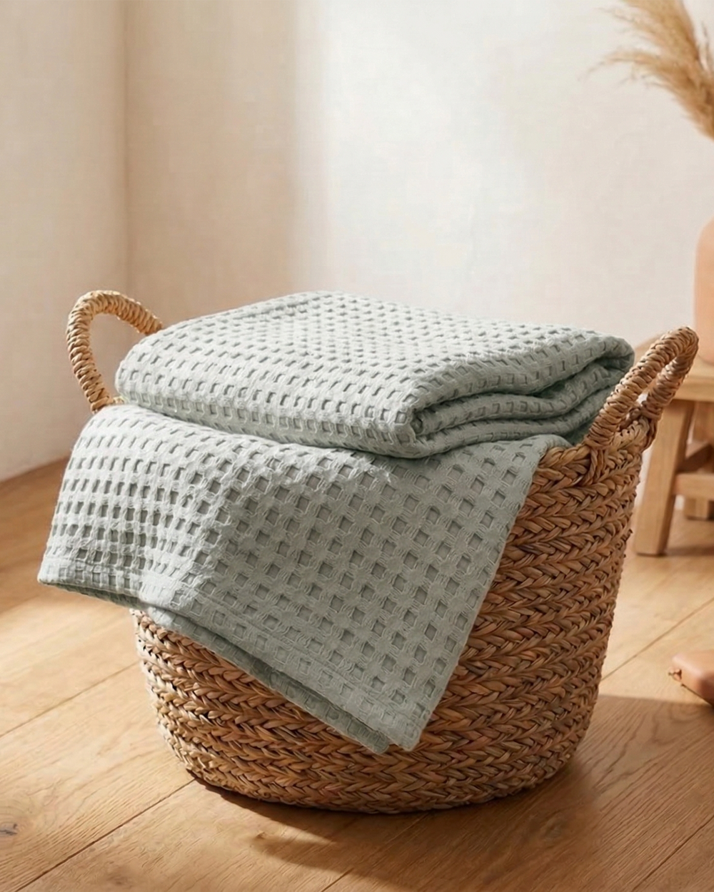 Wafelplaid – 100% Katoen
