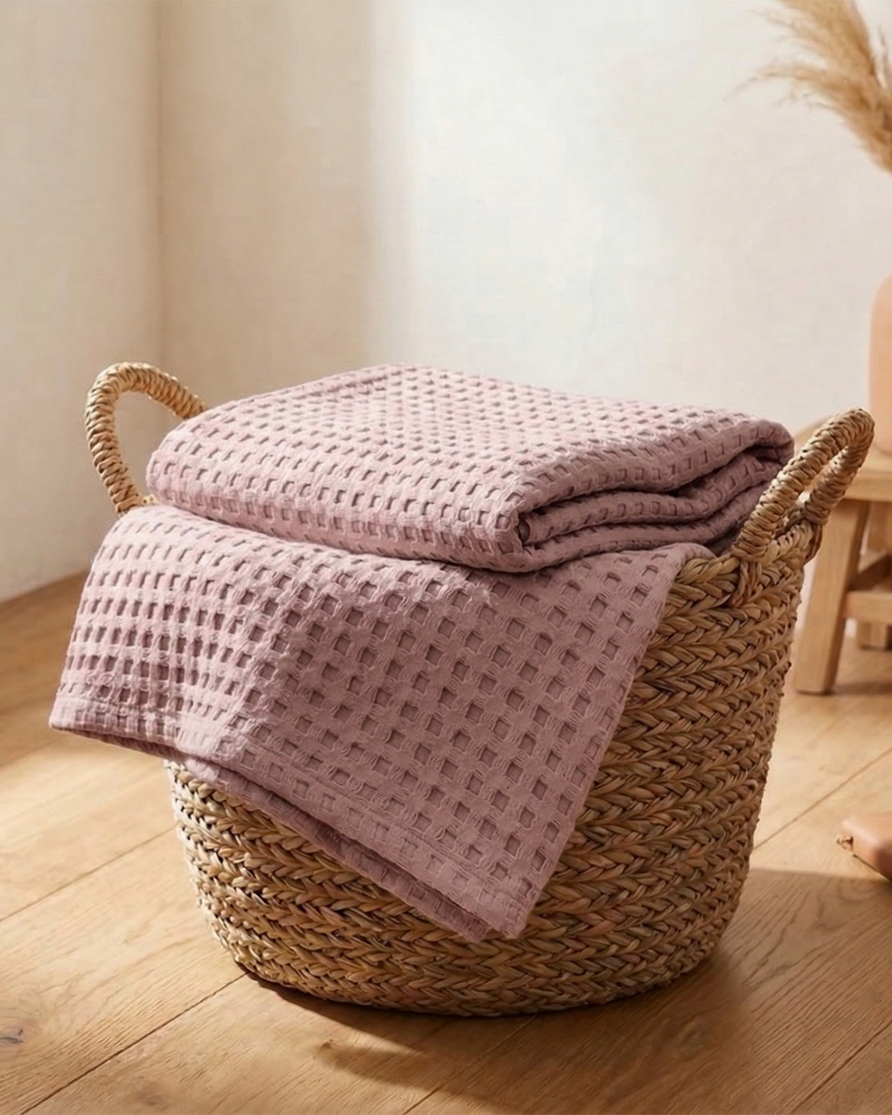 Wafelplaid – 100% Katoen