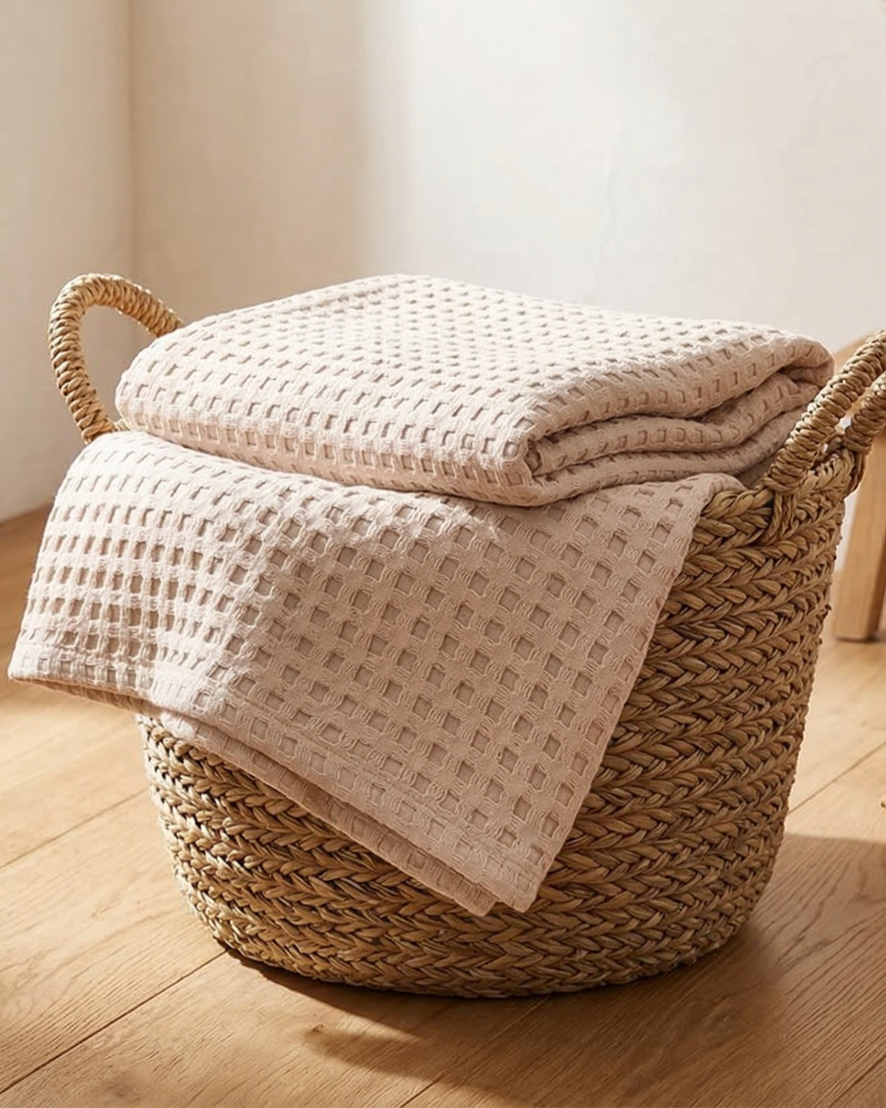 Wafelplaid – 100% Katoen