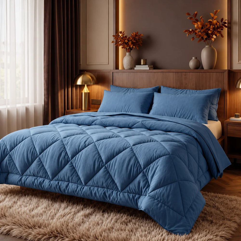 Vierseizoenendekbed 2-in-1 – Dekbed en Overtrek in één