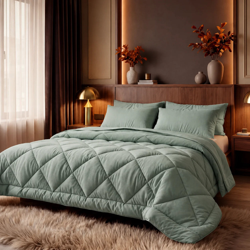 Vierseizoenendekbed 2-in-1 – Dekbed en Overtrek in één
