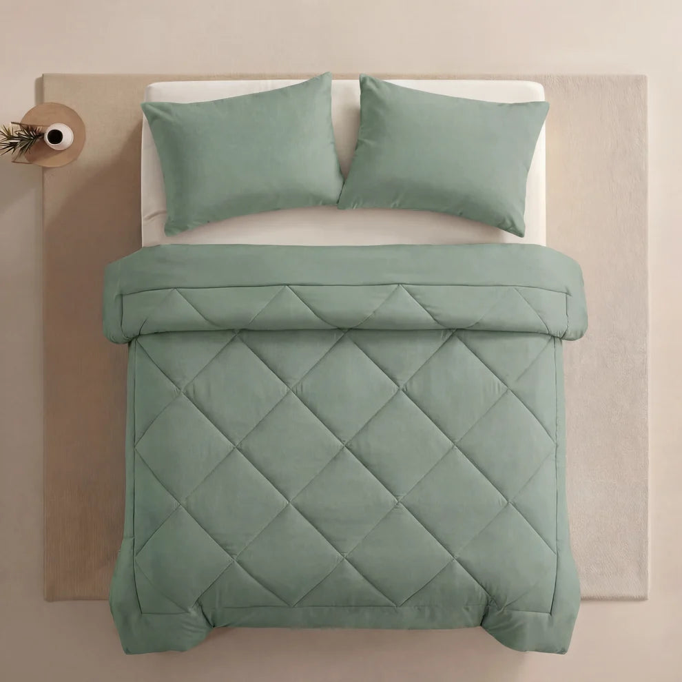 Vierseizoenendekbed 2-in-1 – Dekbed en Overtrek in één