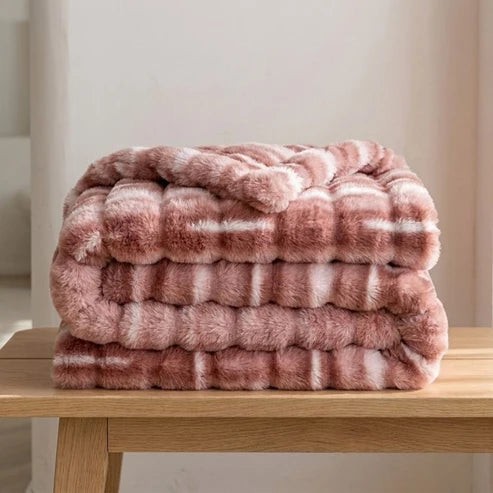 Wolkplaid van Imitatiebont – Dubbellaags en Extra Warm