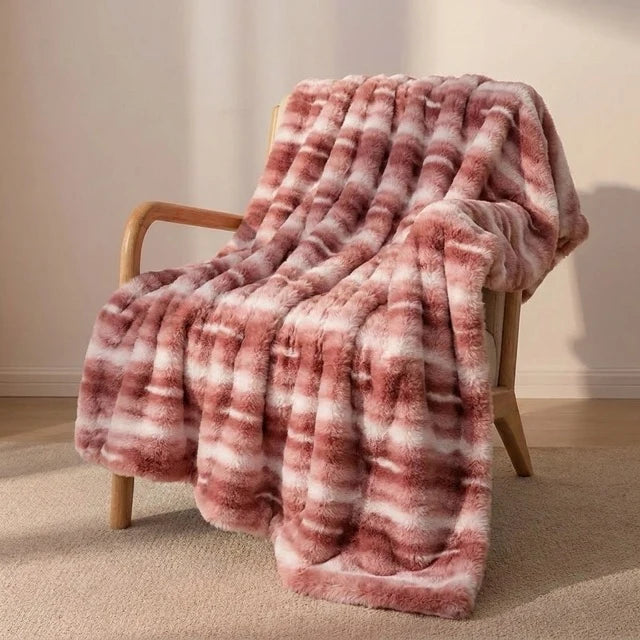 Wolkplaid van Imitatiebont – Dubbellaags en Extra Warm