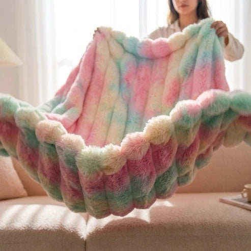 Wolkplaid van Imitatiebont – Dubbellaags en Extra Warm