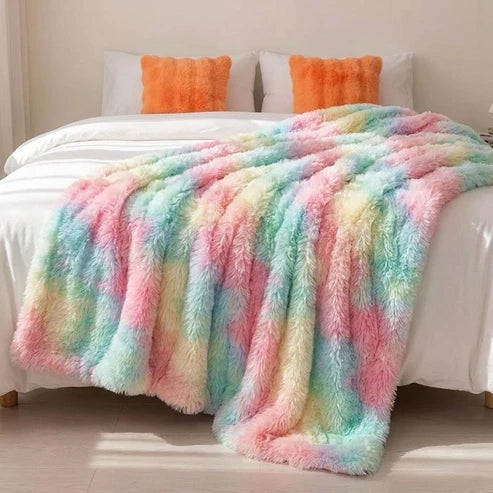 Wolkplaid van Imitatiebont – Dubbellaags en Extra Warm