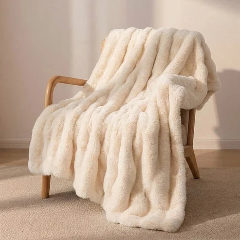 Wolkplaid van Imitatiebont – Dubbellaags en Extra Warm